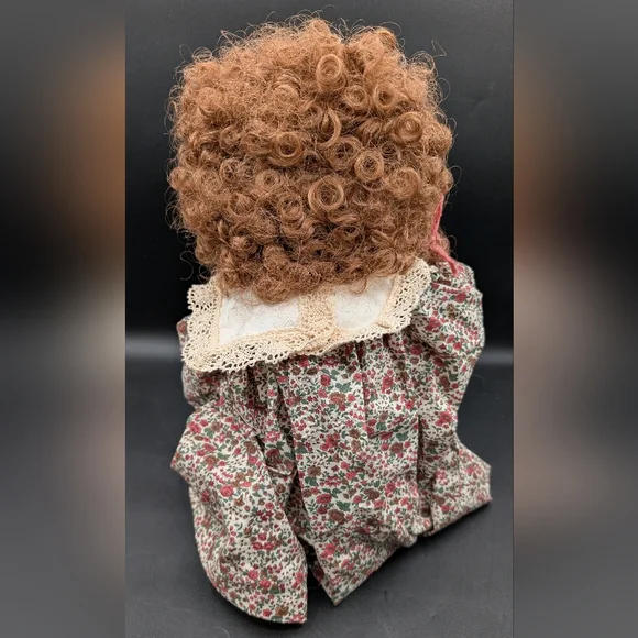 Vintage Jan Shackelford Sneakers 'n Lace #10, OOAK Muslin Doll, 1994